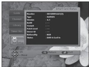 SAMSUNG DCB-P850 - Smart Card Status - 1