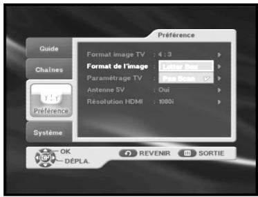 SAMSUNG DTB-B360 - Préférence - 3