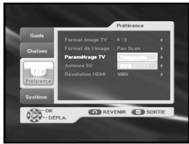 SAMSUNG DTB-B360 - Préférence - 4