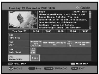 SAMSUNG DTB-B360F - EPG-Electronic Program Guide - 1