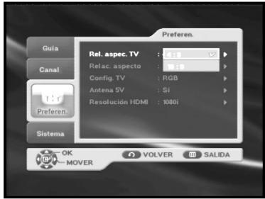 SAMSUNG DTB-B360F - Preferencias - 2