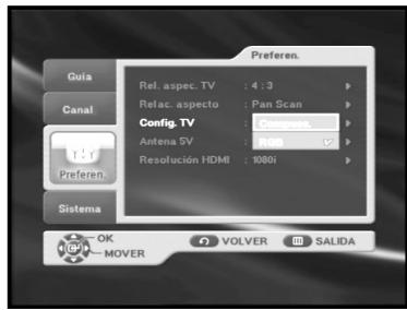SAMSUNG DTB-B360F - Preferencias - 4