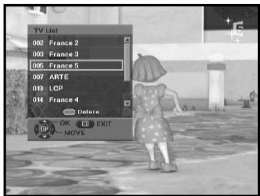 SAMSUNG DTB-B360F - Channel List - 1