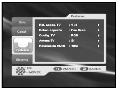 SAMSUNG DTB-B460F - Preferencias - 1