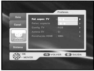 SAMSUNG DTB-B460F - Preferencias - 2