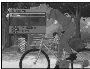 SAMSUNG DTB-B460F - Changing the Teletext VBI - 1