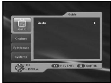 SAMSUNG DTB-B460F - L'écran suivant s'affiche : - 1