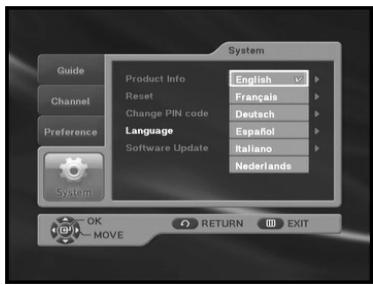 SAMSUNG DTB-B460F - Language - 1