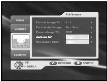 SAMSUNG DTB-B460F - Préférence - 5