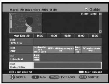 SAMSUNG DTB-B460F - Guide électronique de programme (EPG) - 1