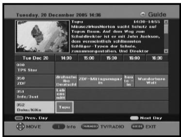 SAMSUNG DTB-B460F - EPG-Electronic Program Guide - 1