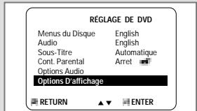 SAMSUNG DVD-CM350 - Réglez les paramètres de sortie DVD - 2