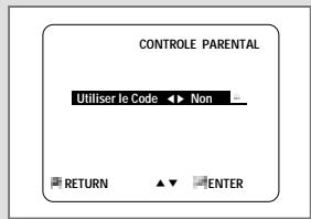 SAMSUNG DVD-CM350 - Activez le contrôle parental - 4