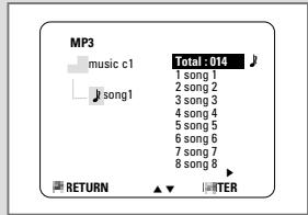 SAMSUNG DVD-CM350 - Lecture de fichiers MP3 - 2