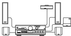 SAMSUNG DVD-E232 - Connexion à un système audio - 2