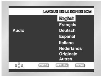 SAMSUNG DVD-E232 - Choix de la langue des sous-titres - 1