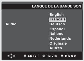 SAMSUNG DVD-HD850 - Choix de la langue de la bande sonore - 5