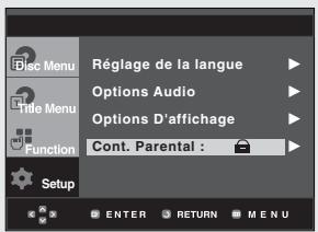 SAMSUNG DVD-HD850 - Changement du mot de passe - 3