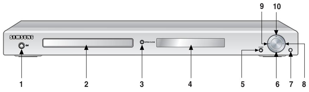 SAMSUNG DVD-HD850 - Face avant - 1
