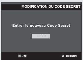 SAMSUNG DVD-HD850 - Changement du mot de passe - 5