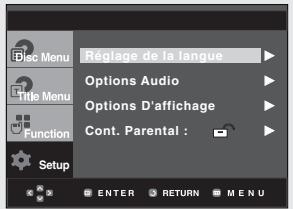 SAMSUNG DVD-HD850 - Choix de la langue de la bande sonore - 3