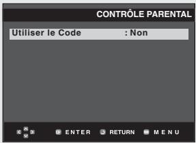 SAMSUNG DVD-HD850 - Configuration du contrôle parental - 4