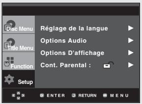 SAMSUNG DVD-HD850 - Choix de la langue des sous-titres - 2