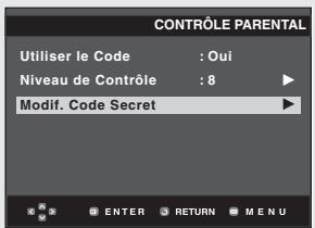 SAMSUNG DVD-HD850 - Changement du mot de passe - 4