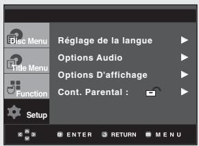 SAMSUNG DVD-HD850 - Configuration des options audio - 2