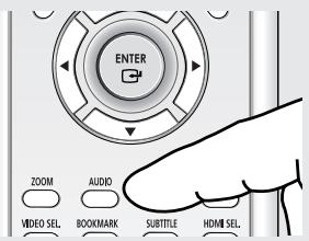 SAMSUNG DVD-HD850 - Utilisation de la touche AUDIO (DVD/VCD/CD) - 1