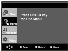 SAMSUNG DVD-HD860 - Using the Title Menu - 1