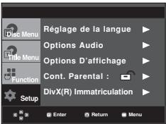 SAMSUNG DVD-HD860 - Changement du mot de passer - 1