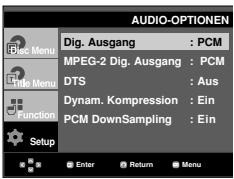 SAMSUNG DVD-HD860 - Tonwiedergabeoptioneneinstellen - 2