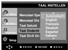 SAMSUNG DVD-HD860 - Taalkeuze voor ondertiteling - 1