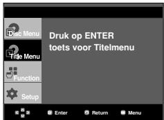 SAMSUNG DVD-HD860 - Het Title Menu (Titelmenu) gekruiken - 1