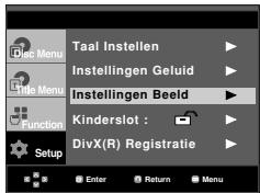 SAMSUNG DVD-HD860 - De beeldopties instellen - 1