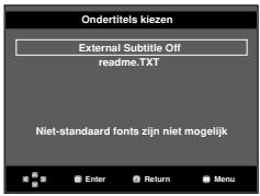 SAMSUNG DVD-HD860 - Druk op de toets SUBTITLE. - 2