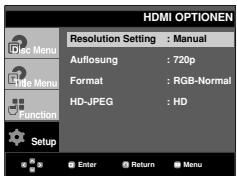 SAMSUNG DVD-HD860 - ⑥ HDMI - 1