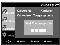 SAMSUNG DVD-HD860 - Het classificationiveau instellen - 4