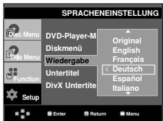 SAMSUNG DVD-HD860 - Audio-Sprache wahlen - 1