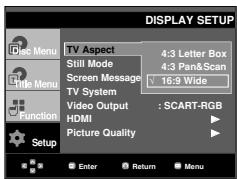 SAMSUNG DVD-HD860 - TV Aspect - 1