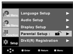 SAMSUNG DVD-HD860 - Changing the Password - 2