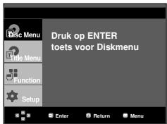 SAMSUNG DVD-HD860 - Het Disc Menu (Diskmenu) gekruiken - 1