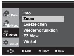 SAMSUNG DVD-HD860 - Zoom-Funktion verwenden (DVD/VCD) - 1
