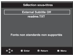 SAMSUNG DVD-HD860 - Appuyez sur le bouton SUBTITLE. - 2