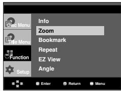 SAMSUNG DVD-HD860 - Using the Zoom Function (DVD/VCD) - 1