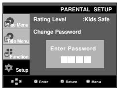 SAMSUNG DVD-HD860 - Changing the Password - 4