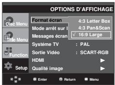 SAMSUNG DVD-HD860 - Format écran (TV Aspect) - 1