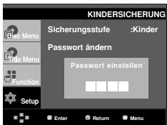 SAMSUNG DVD-HD860 - Alterseinstufung einstellen - 4
