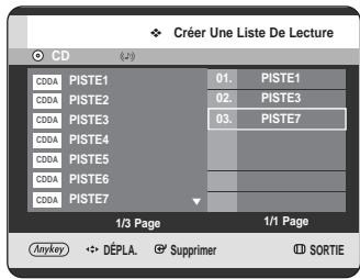 SAMSUNG DVD-HR720 - Nouvelle liste de lecture - 4